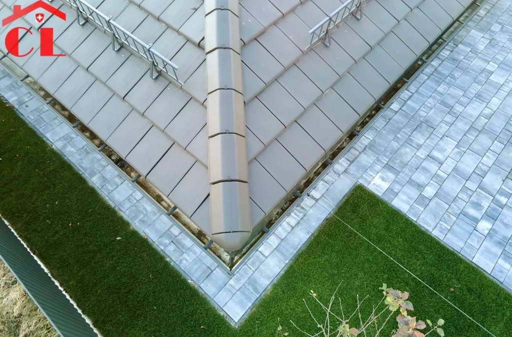 Démoussage toiture Bossey