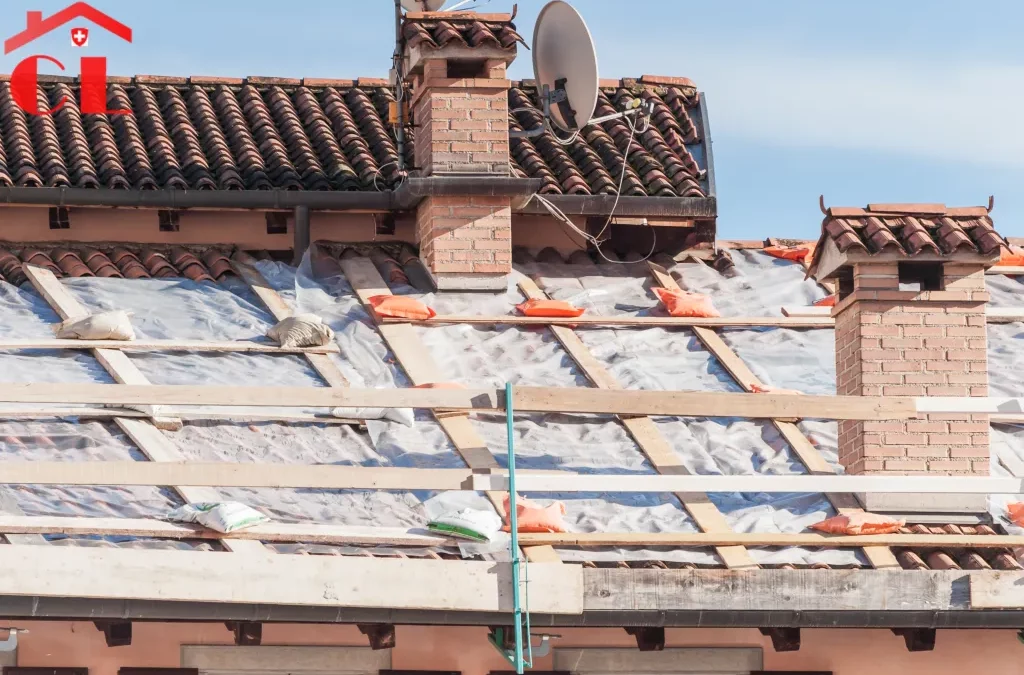 Rénovation toiture à Coppet